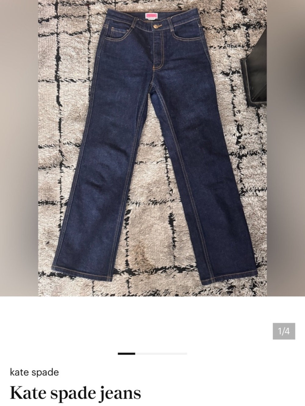 kate spade Dark Blue Flare Jeans